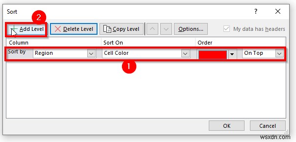 วิธีการกรองด้วยหลายสีใน Excel (2 วิธีง่ายๆ)