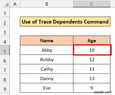 วิธีการติดตามผู้อยู่ในความดูแลของชีตอื่นใน Excel