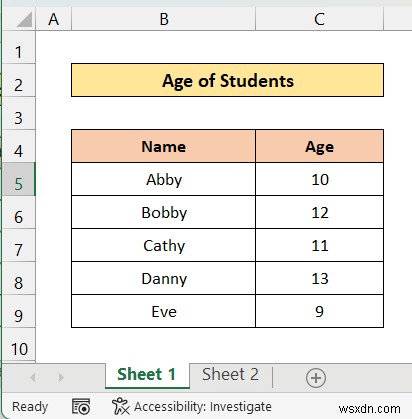 วิธีการติดตามผู้อยู่ในความดูแลของชีตอื่นใน Excel