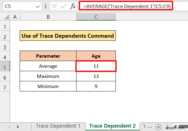 วิธีการติดตามผู้อยู่ในความดูแลของชีตอื่นใน Excel