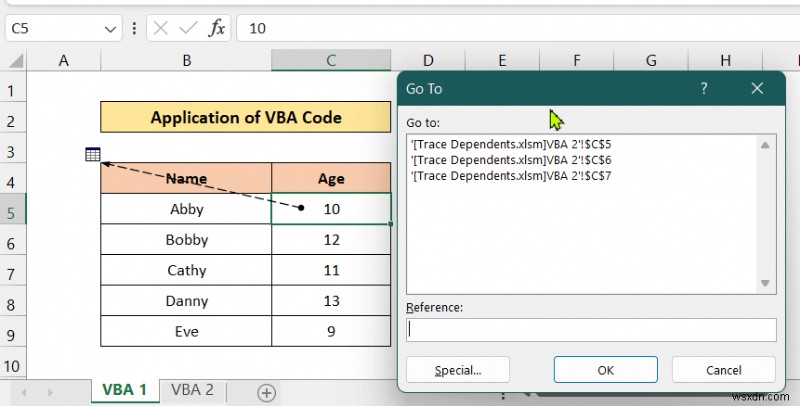 วิธีการติดตามผู้อยู่ในความดูแลของชีตอื่นใน Excel