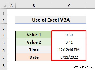 วิธีการอัปเดตอัตโนมัติด้วยช่วงเวลา 5 วินาทีใน Excel