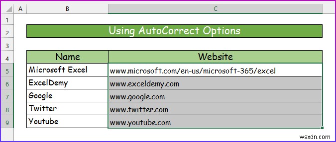 [แก้ไข]:ลบไฮเปอร์ลิงก์ที่ไม่แสดงใน Excel (2 โซลูชัน)