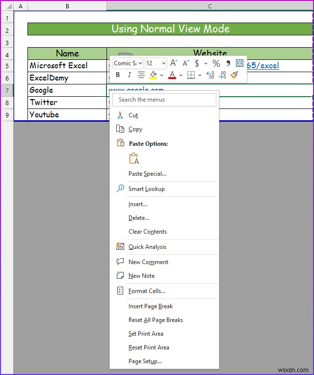 [แก้ไข]:ลบไฮเปอร์ลิงก์ที่ไม่แสดงใน Excel (2 โซลูชัน)