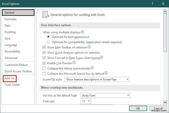 วิธีการติดตั้งการวิเคราะห์ข้อมูลใน Excel