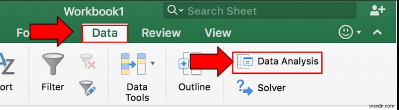 วิธีการติดตั้งการวิเคราะห์ข้อมูลใน Excel