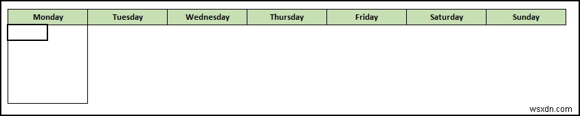 วิธีการสร้างปฏิทินเปล่าใน Excel (ดาวน์โหลดเทมเพลตฟรี)