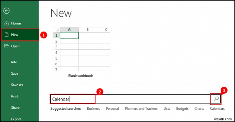 วิธีการสร้างปฏิทินเปล่าใน Excel (ดาวน์โหลดเทมเพลตฟรี)