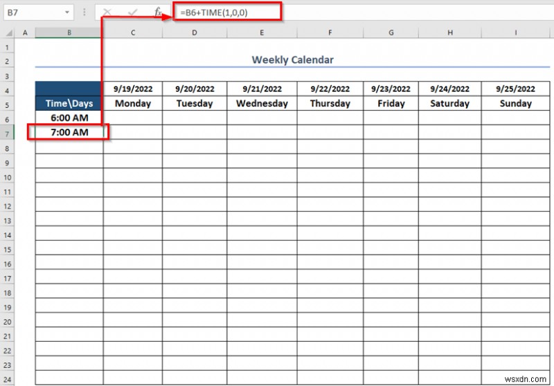 วิธีสร้างปฏิทินรายสัปดาห์ใน Excel (3 วิธีที่เหมาะสม)