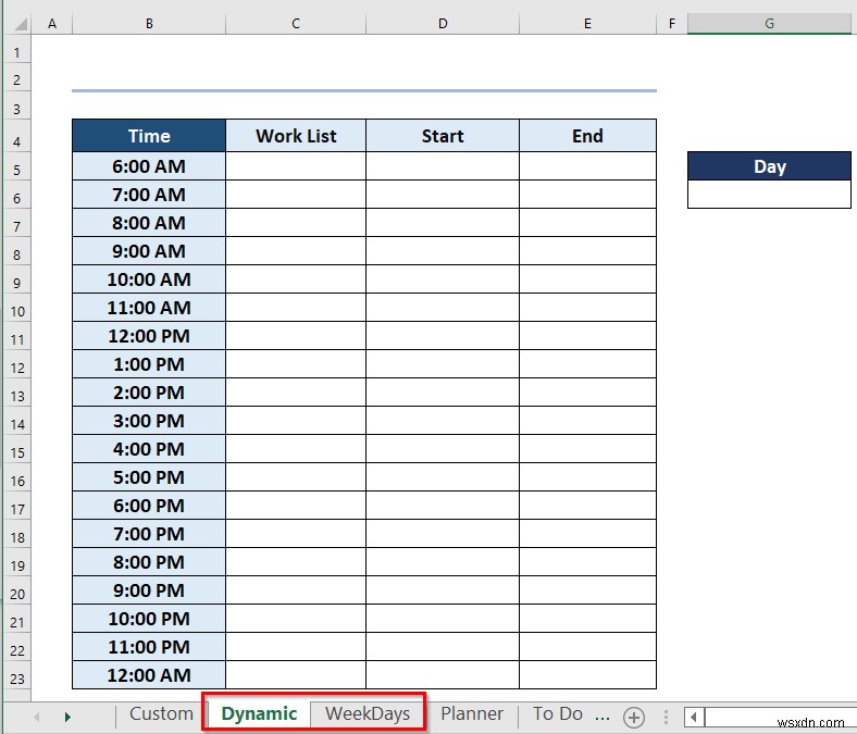 วิธีสร้างปฏิทินรายสัปดาห์ใน Excel (3 วิธีที่เหมาะสม)