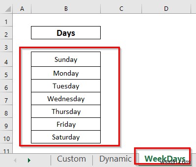 วิธีสร้างปฏิทินรายสัปดาห์ใน Excel (3 วิธีที่เหมาะสม)