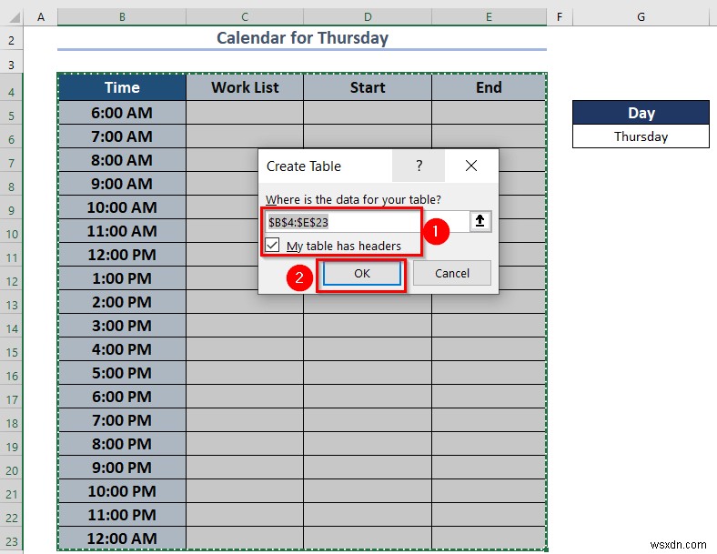 วิธีสร้างปฏิทินรายสัปดาห์ใน Excel (3 วิธีที่เหมาะสม)