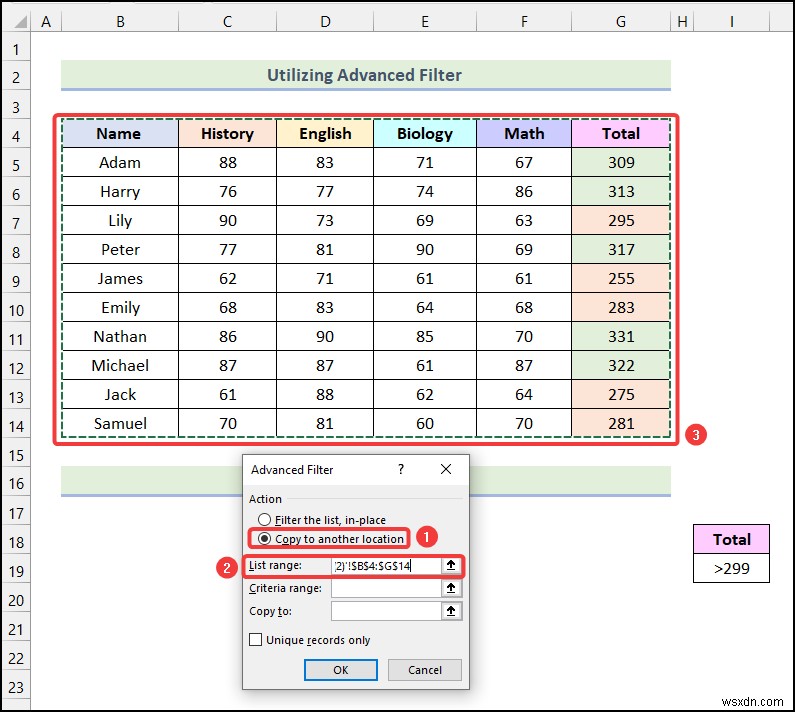 วิธีการกรองตามสีโดยใช้การจัดรูปแบบตามเงื่อนไขใน Excel