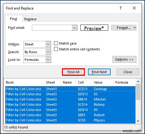 วิธีการกรองตามสีของเซลล์ใน Excel (2 วิธีง่ายๆ)