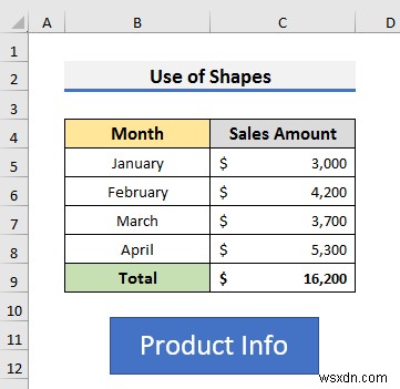 วิธีสร้างปุ่มโดยไม่ใช้มาโครใน Excel (3 วิธีง่ายๆ)