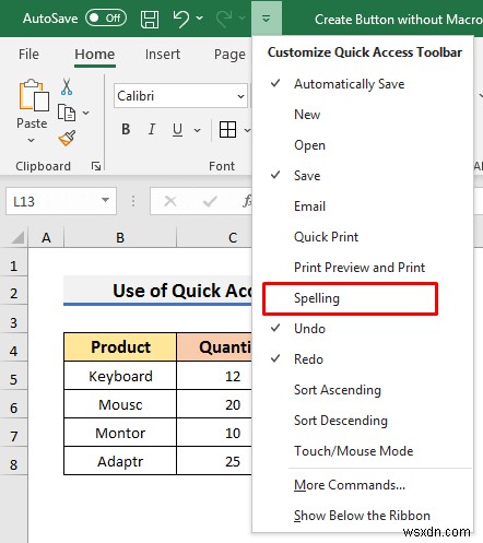 วิธีสร้างปุ่มโดยไม่ใช้มาโครใน Excel (3 วิธีง่ายๆ)