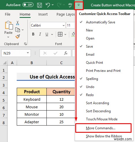 วิธีสร้างปุ่มโดยไม่ใช้มาโครใน Excel (3 วิธีง่ายๆ)