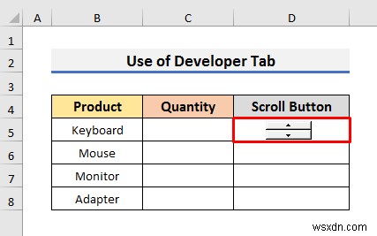 วิธีสร้างปุ่มโดยไม่ใช้มาโครใน Excel (3 วิธีง่ายๆ)