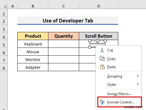 วิธีสร้างปุ่มโดยไม่ใช้มาโครใน Excel (3 วิธีง่ายๆ)