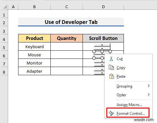 วิธีสร้างปุ่มโดยไม่ใช้มาโครใน Excel (3 วิธีง่ายๆ)