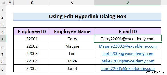 วิธีลบลิงก์อีเมลใน Excel (7 วิธีด่วน)