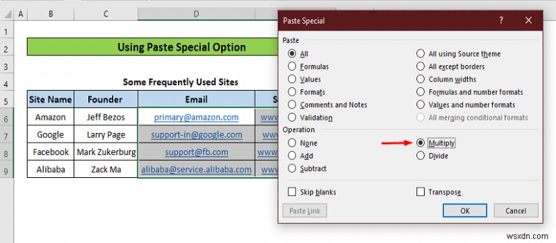 วิธีการลบไฮเปอร์ลิงก์ทั้งหมดใน Excel (5 วิธี)