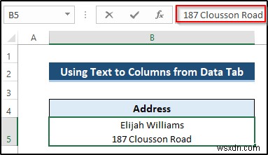 วิธีใช้ตัวแบ่งบรรทัดเป็นตัวคั่นในข้อความ Excel เป็นคอลัมน์