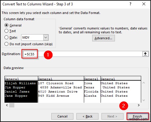 วิธีใช้ตัวแบ่งบรรทัดเป็นตัวคั่นในข้อความ Excel เป็นคอลัมน์