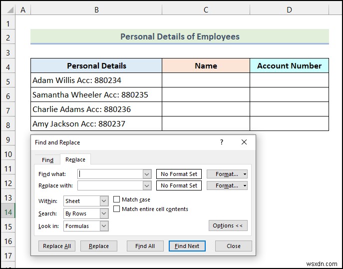 วิธีใช้คุณลักษณะข้อความเป็นคอลัมน์พร้อม Carriage Return ใน Excel