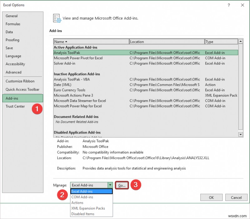 วิธีการใช้แถวต่อ ANOVA ตัวอย่างใน Excel (2 วิธีง่ายๆ)