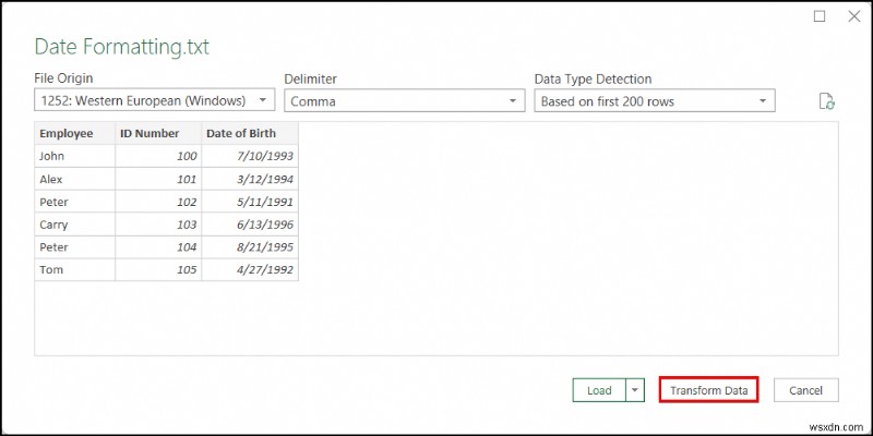 ไฟล์ CSV เปิดไม่ถูกต้องใน Excel (4 กรณีพร้อมโซลูชัน)