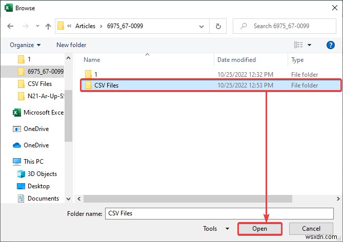 ผสานไฟล์ CSV ลงในหลายแผ่นใน Excel (ด้วยขั้นตอนง่ายๆ)