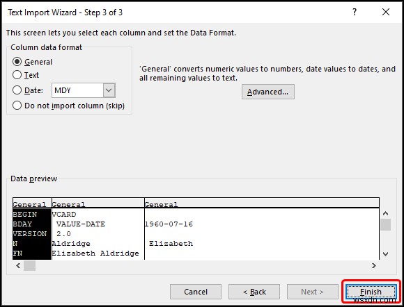 วิธีแก้ไขไฟล์ VCF ใน Excel (ด้วยขั้นตอนง่ายๆ)