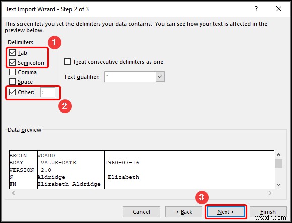 วิธีแก้ไขไฟล์ VCF ใน Excel (ด้วยขั้นตอนง่ายๆ)