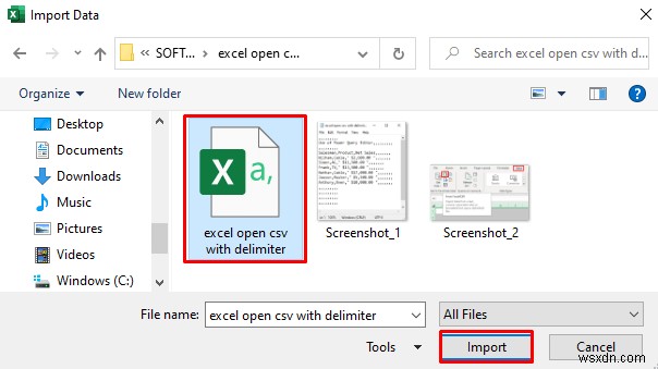 วิธีการเปิด CSV ด้วยตัวคั่นใน Excel (6 วิธีง่ายๆ)