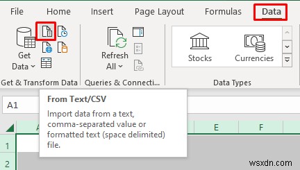 วิธีการเปิด CSV ด้วยตัวคั่นใน Excel (6 วิธีง่ายๆ)