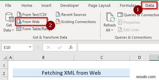 วิธีการแปลง XML เป็นคอลัมน์ใน Excel (4 วิธีที่เหมาะสม)