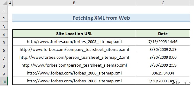 วิธีการแปลง XML เป็นคอลัมน์ใน Excel (4 วิธีที่เหมาะสม)