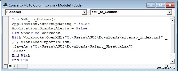 วิธีการแปลง XML เป็นคอลัมน์ใน Excel (4 วิธีที่เหมาะสม)