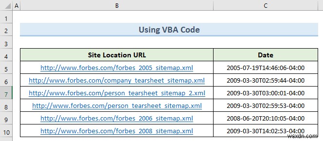 วิธีการแปลง XML เป็นคอลัมน์ใน Excel (4 วิธีที่เหมาะสม)