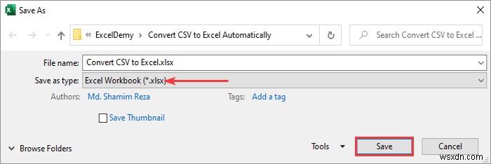 แปลง CSV เป็น Excel โดยอัตโนมัติด้วยขั้นตอนง่ายๆ