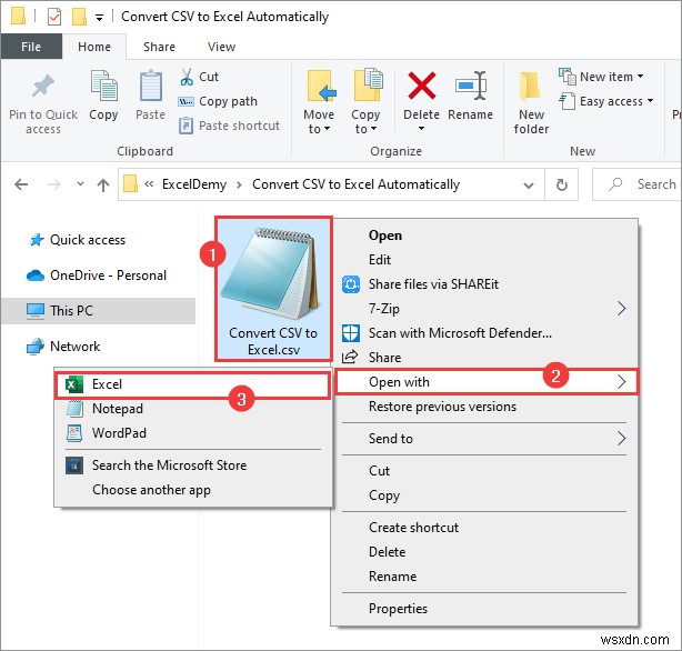 แปลง CSV เป็น Excel โดยอัตโนมัติด้วยขั้นตอนง่ายๆ