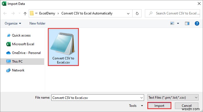 แปลง CSV เป็น Excel โดยอัตโนมัติด้วยขั้นตอนง่ายๆ
