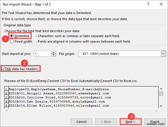 แปลง CSV เป็น Excel โดยอัตโนมัติด้วยขั้นตอนง่ายๆ