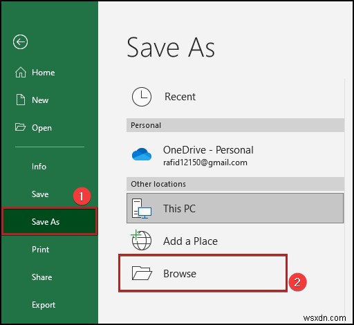 วิธีสร้างไฟล์ CSV จาก Excel (6 วิธีง่ายๆ)