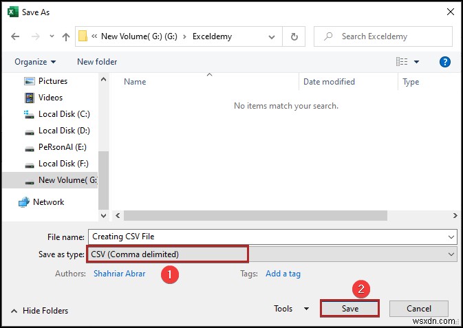 วิธีสร้างไฟล์ CSV จาก Excel (6 วิธีง่ายๆ)