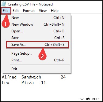 วิธีสร้างไฟล์ CSV จาก Excel (6 วิธีง่ายๆ)