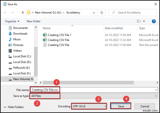 วิธีสร้างไฟล์ CSV จาก Excel (6 วิธีง่ายๆ)