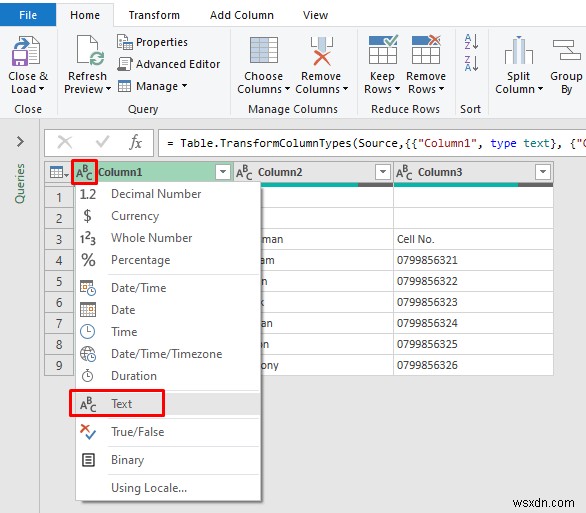 วิธีรักษาค่าศูนย์นำหน้าใน Excel CSV โดยทางโปรแกรม