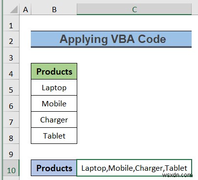 วิธีการแปลงคอลัมน์เป็นข้อความด้วยตัวคั่นใน Excel